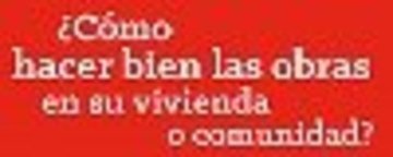 ¿Obras en casa?