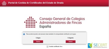 El certificado sobre el estado de deudas con la comunidad