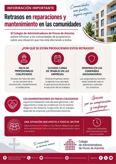 Retrasos en las Reparaciones y Mantenimientos en las CCPP
